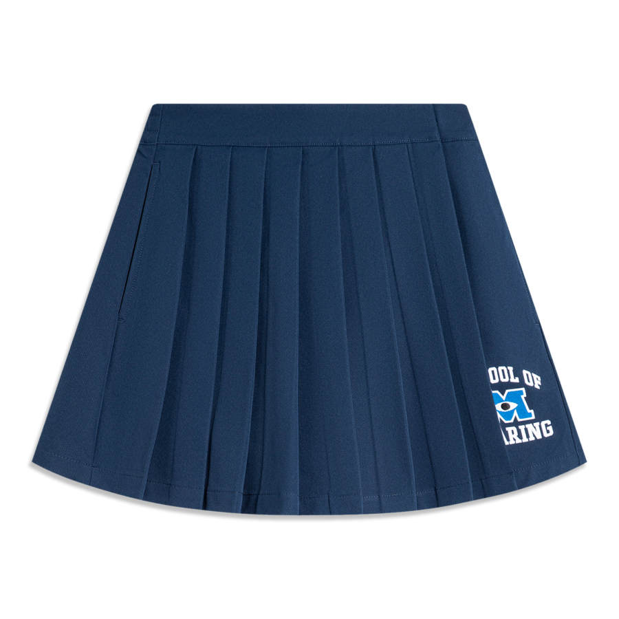 Li-Ning Li Ning x DISHINIGUAISHOUDAXUE,LIANMINGKUAN Disney Casual Shorts Women's Dark Simple Blue