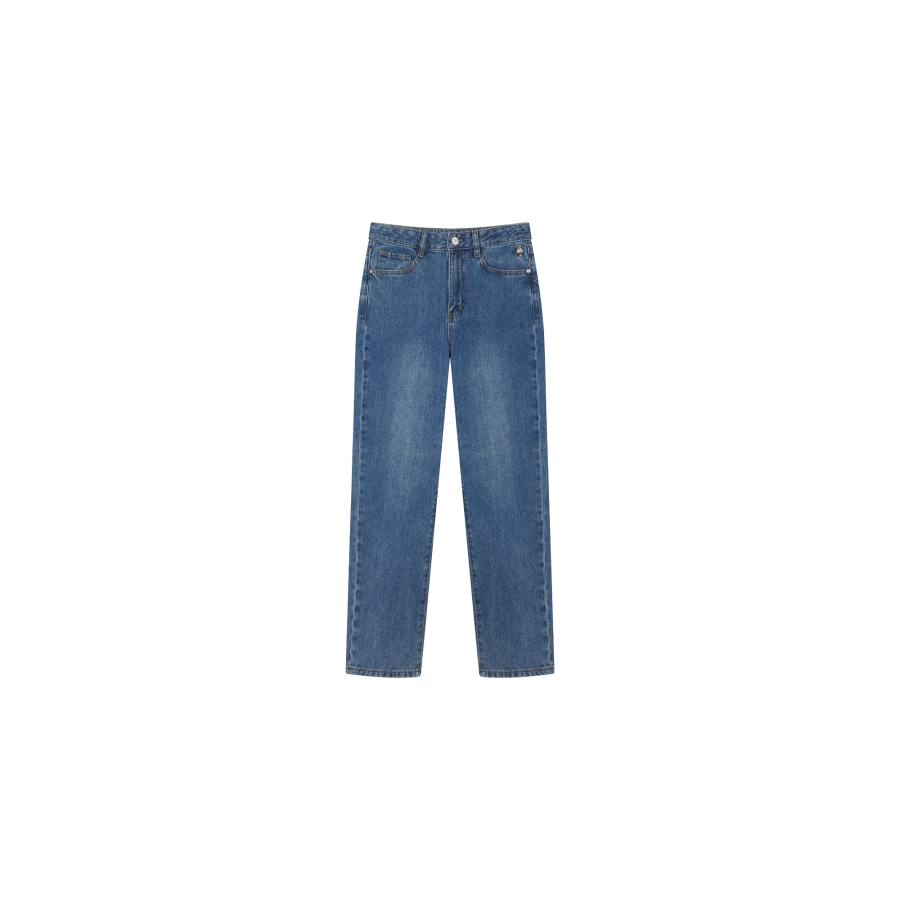 Teenie Weenie Jeans Women's Light Blue Moderate Straight Fit Pants