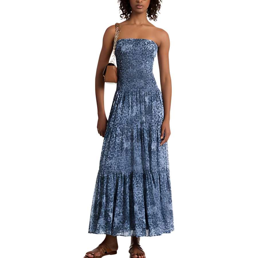 MICHAEL KORS Sleeveless Dress Women's Midnight Blue