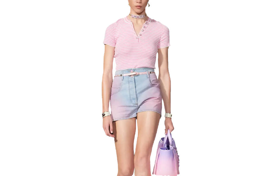 CHANEL SS24 Denim Shorts Women's