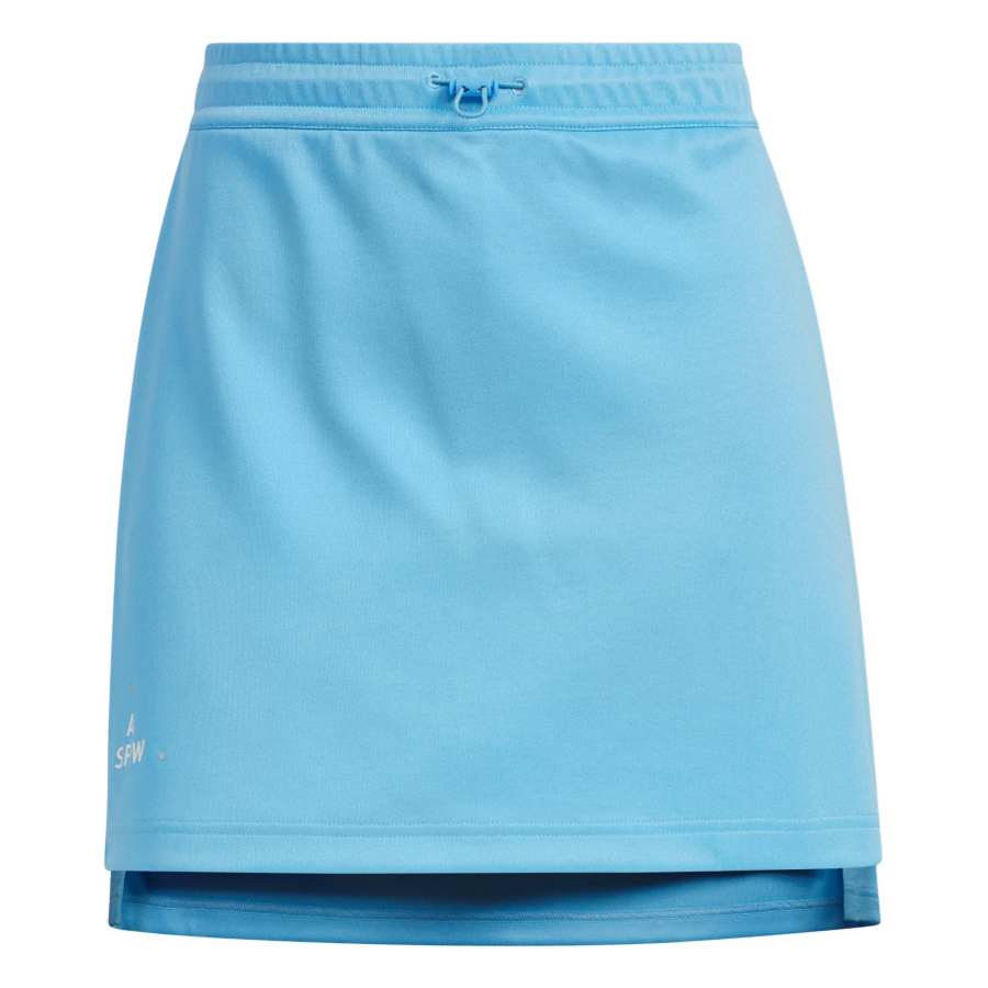 Adidas Adidas VERBIAGE KNIT SKIRT Casual Short Skirts Women's Blue