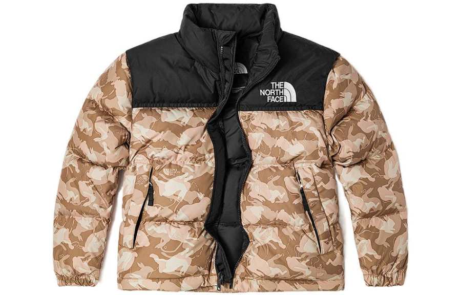 THE NORTH FACE Down Jacket Brown Kids'