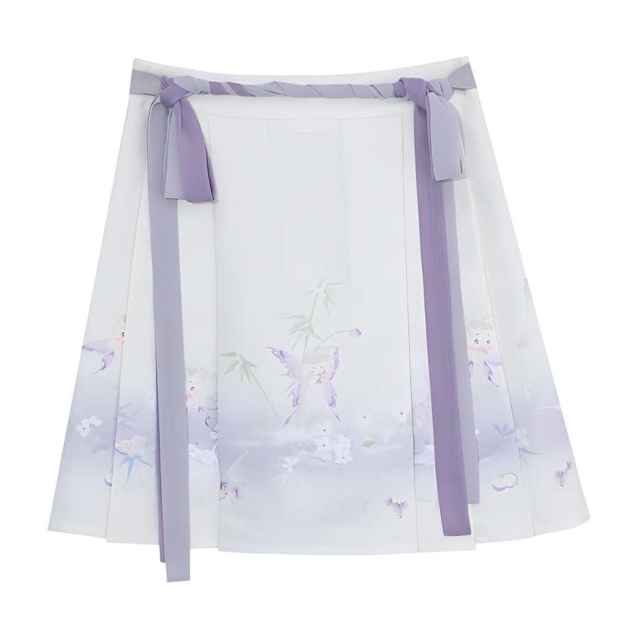SNBL SS23 Casual Short Skirts Women's Beige
