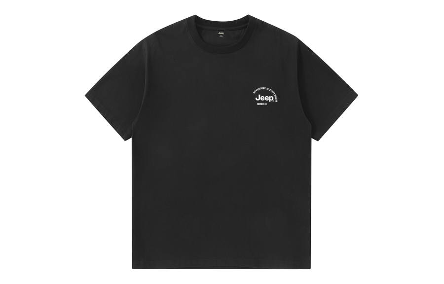 Jeep T Shirts Unisex Crew Neck Moderate Heavyweight