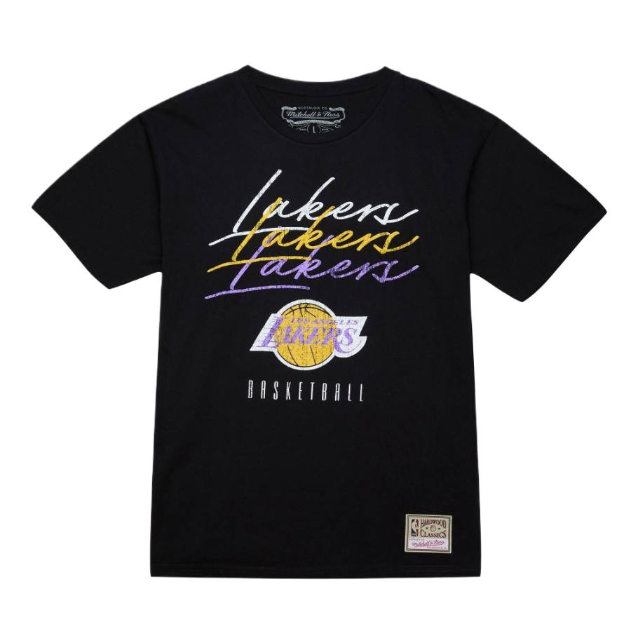 Mitchell Ness Mitchell Ness 100% Cotton T Shirt Unisex Black