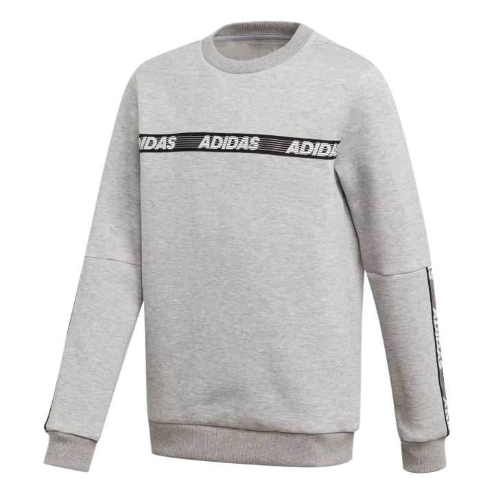 Adidas Adidas Sweatshirt Medium Heather Gray Children Aged 3 7 Years Old