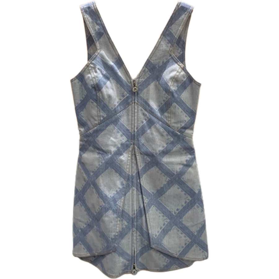 CHANEL 20M Beach Collection Slip Dress Women's Blue