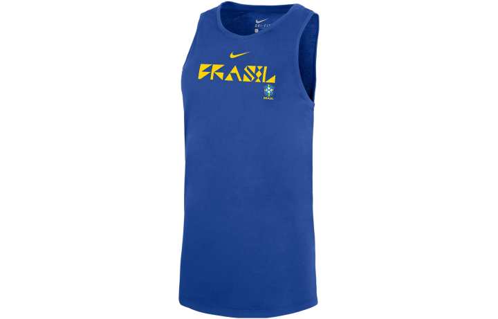 Nike Nike Sleeveless Sports Shirts Women's Blue Other