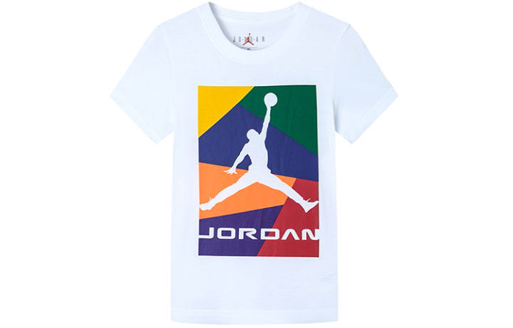 Jordan Jordan Kids T Shirts Crew Neck Moderate