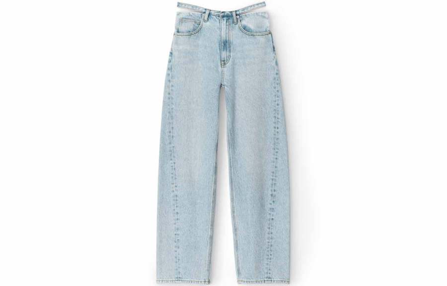 Alexander Wang SS24 Jeans Women's Blue