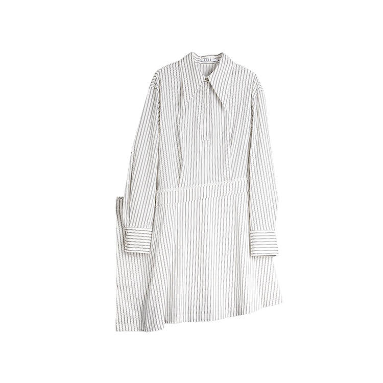 ELLE Long Sleeved Dress Women's White