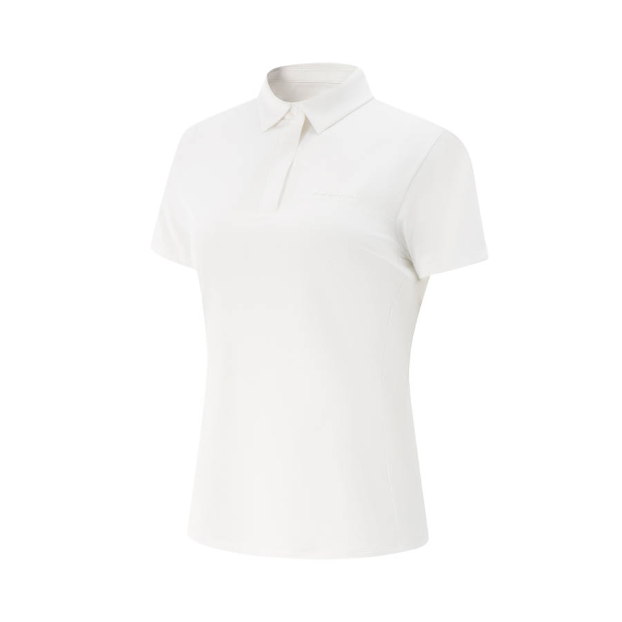 Li-Ning Li Ning Fitness Series Polo Shirt Women's Standard White