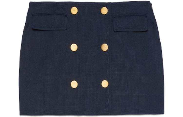GUCCI Casual Short Skirts Women's Blue