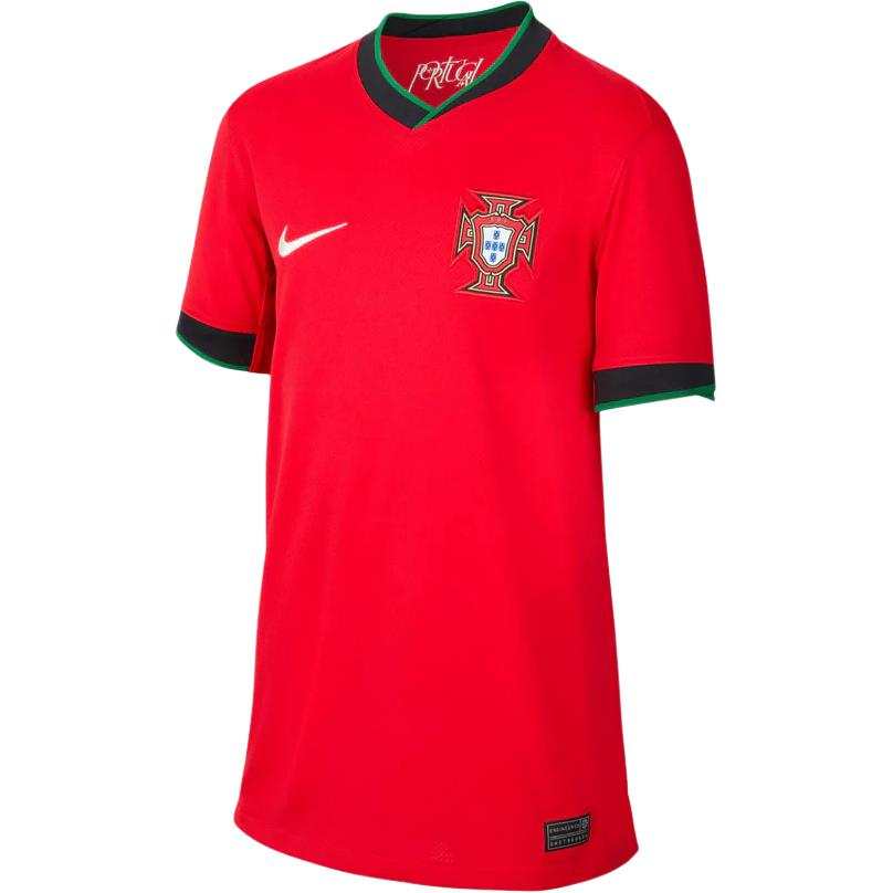 Nike Nike T Shirt Team Portugal University Red/Pine Green/Asphalt Blue/Sail White Kids'