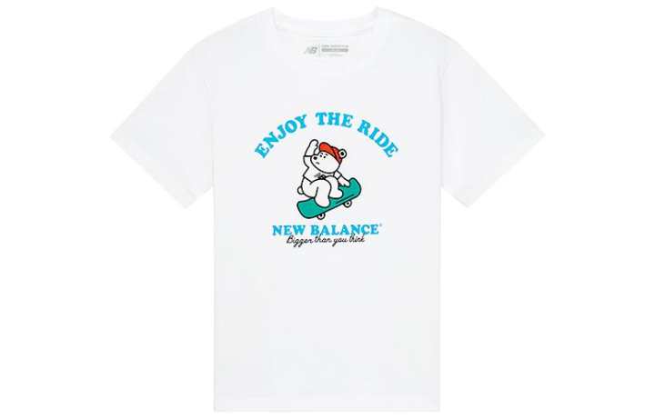 New Balance New Balance T Shirt White Kids'