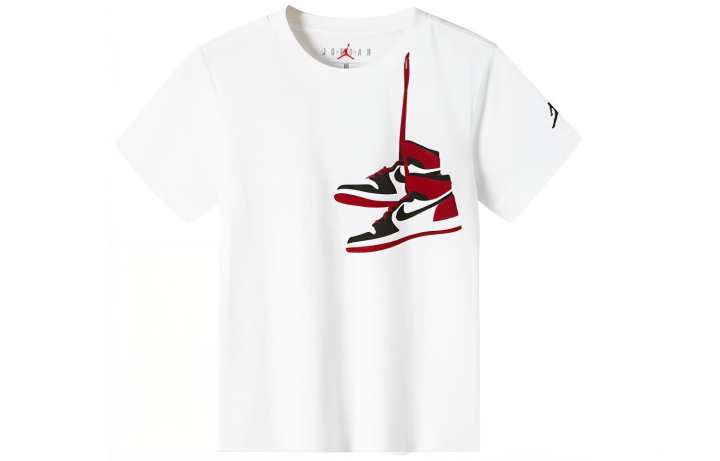 Jordan Jordan HBR DNA T Shirt Pure White Kids'