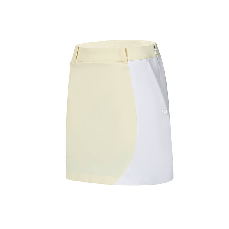 FILA Golf SS24 Casual Short Skirts Women's Pear Blossom Yellow