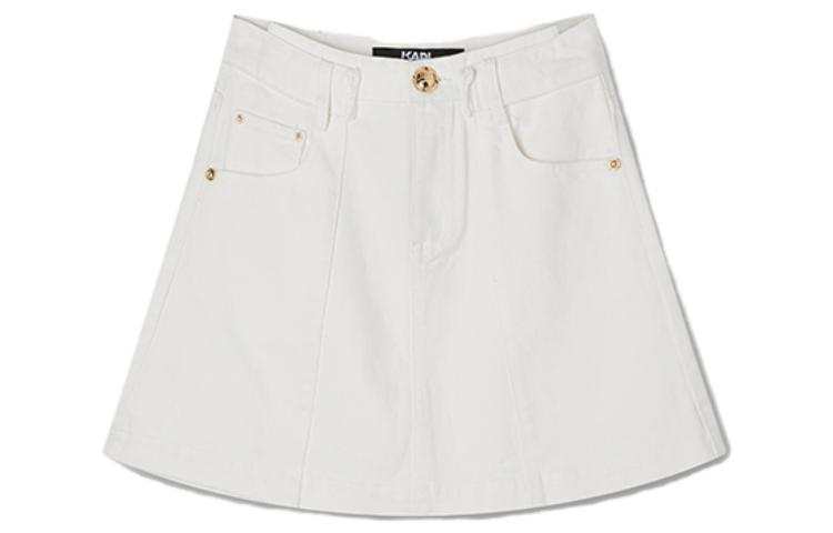 KARL LAGERFELD / Karl Lagerfeld Jeans Denim Short Skirts Women's White