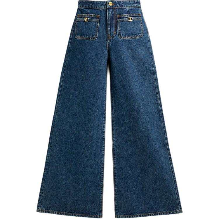 COACH COACH SS24 Jeans Women's Dark Blue