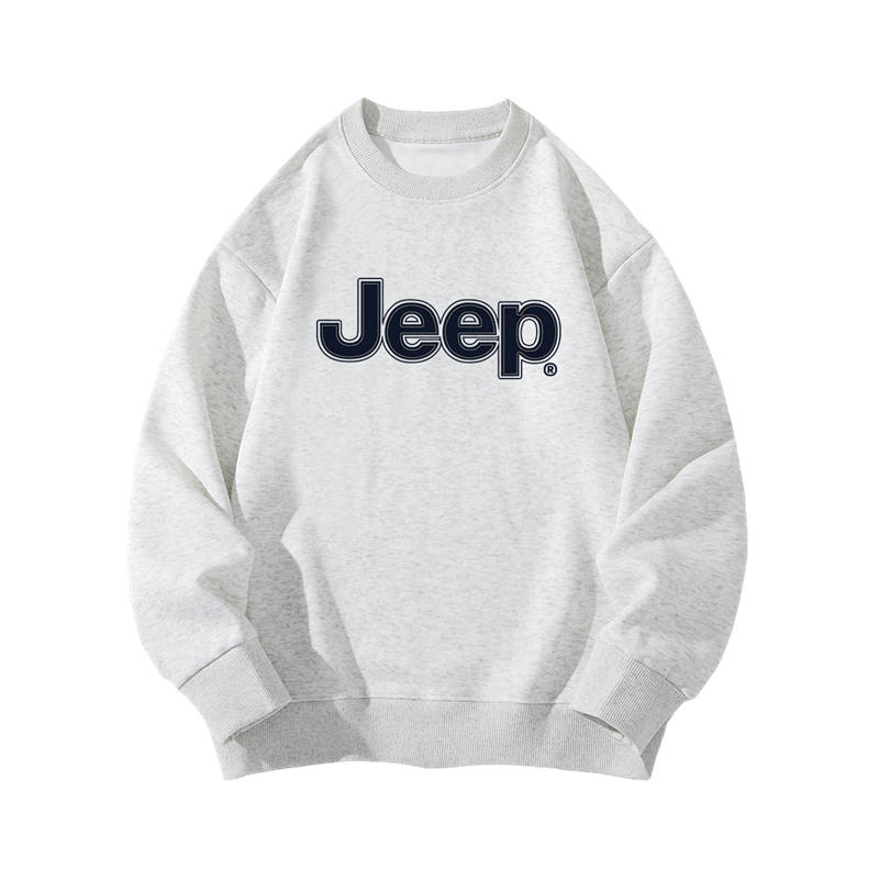 Jeep Grade School Sweatshirts Crew Neck Moderate