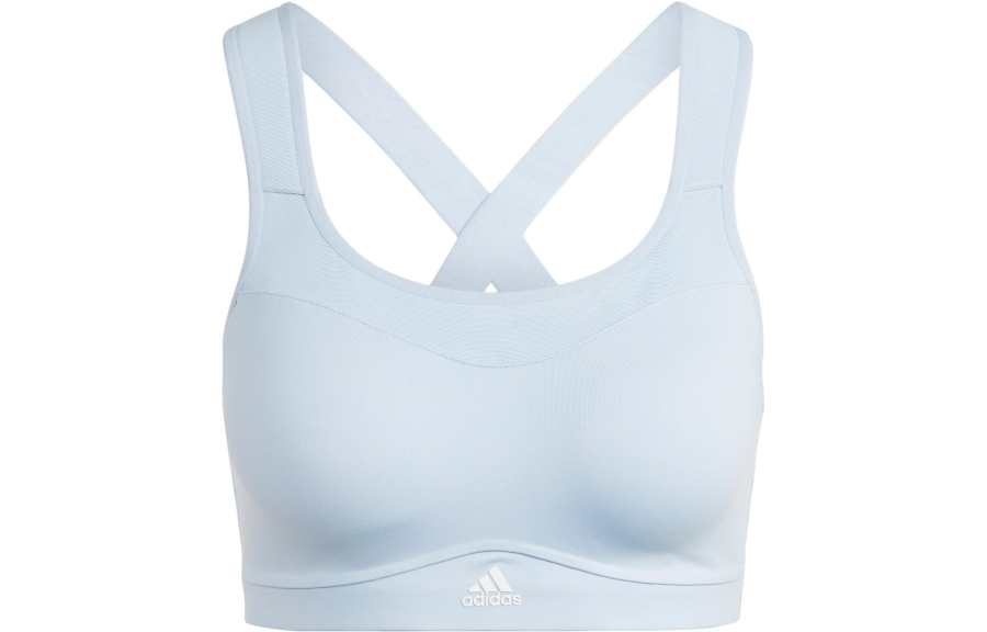 Adidas Adidas TLRD IMPACT Sports Underwear Women's Light Pink Blue Moderate