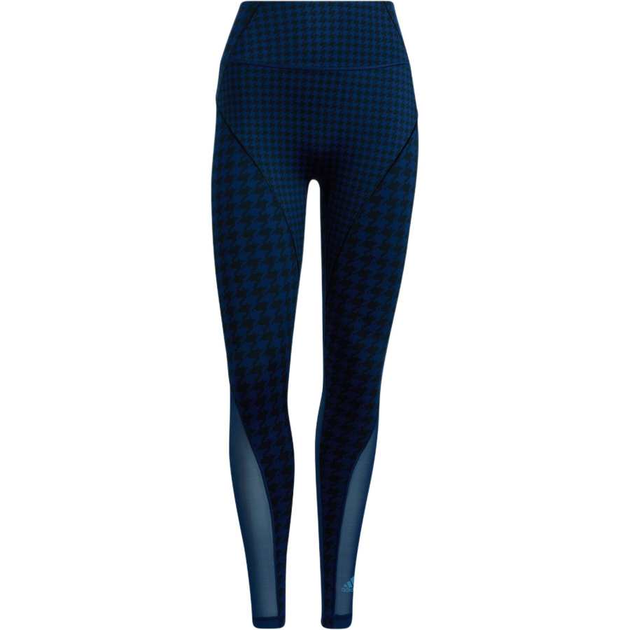 Adidas Adidas Ivy Park Halls Of Ivy Allover Print Sheer Tights Dark Blue/Black