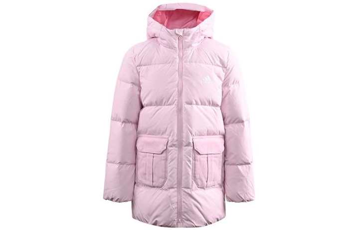 Adidas Adidas Down Jacket Boys And Girls, Pink Kids'