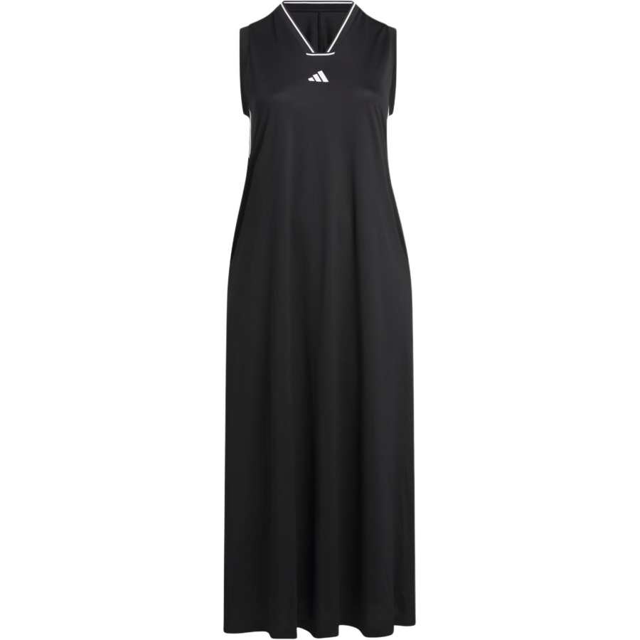 Adidas Adidas Free Shipping With AdiClub Tiro Cut 3 Stripes Soft Mesh Long Dress Plus Size
