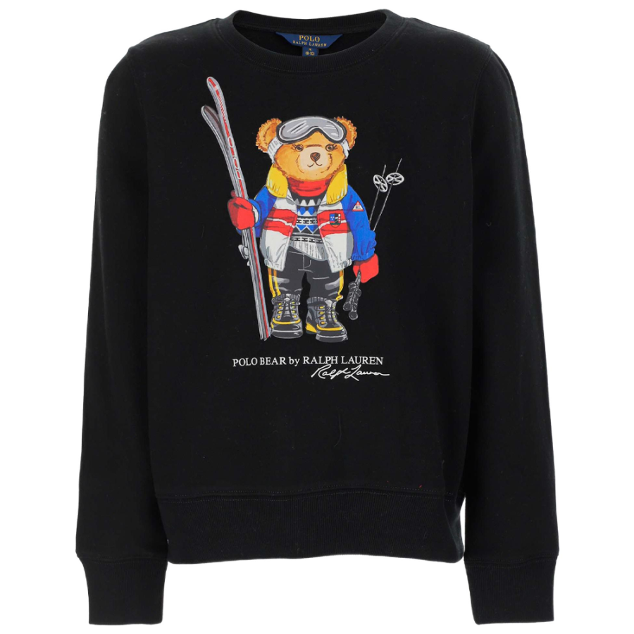 Polo Ralph Lauren Sweatshirt Polo Bear Black Kids'
