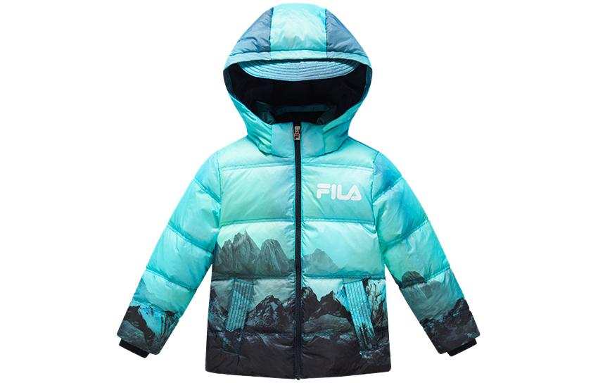 FILA KIDS Grade School Down Jackets Hooded Thickened