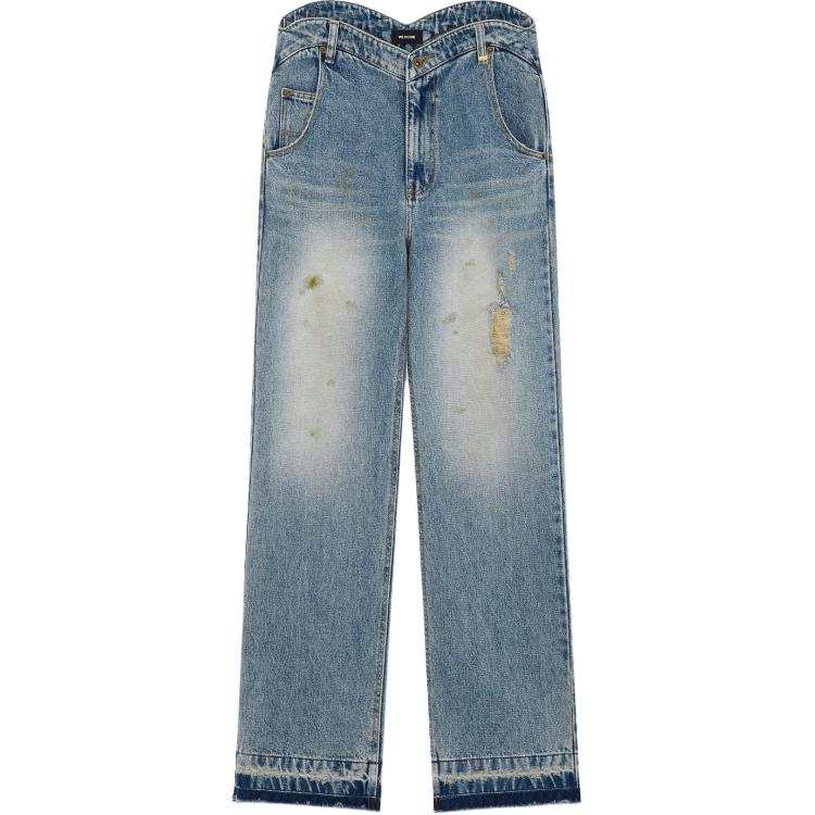 WE11DONE FW24 Jeans Women's Blue