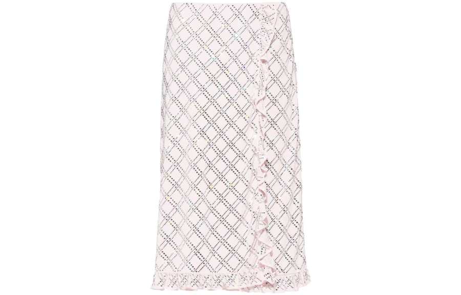 MIU MIU Casual Long Skirt Women's White
