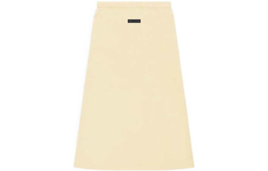 Fear Of God Essentials Women's Jersey Long Skirt Canary