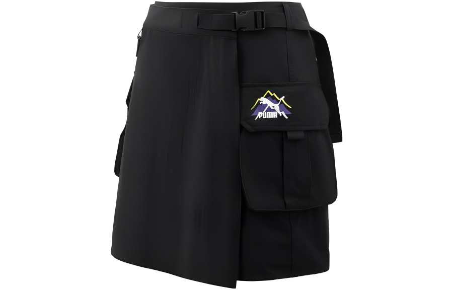 PUMA Casual Short Skirts Women's Black