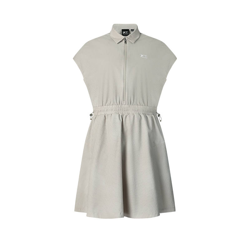 FILA Golf Sleeveless Dress Women's Gray Oat