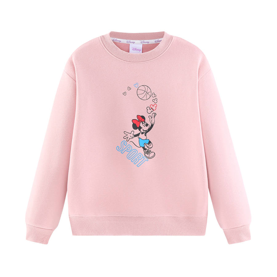 Disney Kids Sweatshirts Crew Neck Moderate