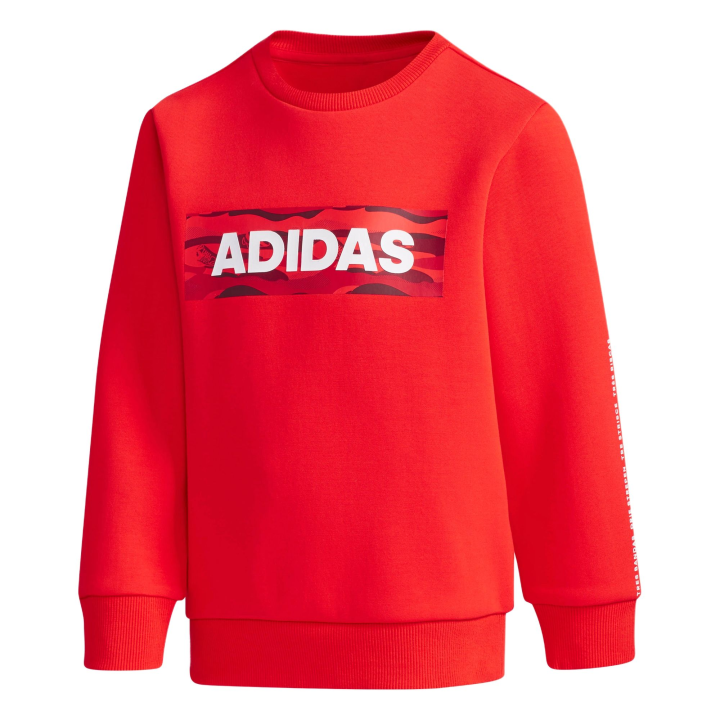 Adidas Adidas Sweatshirt Red Teenagers
