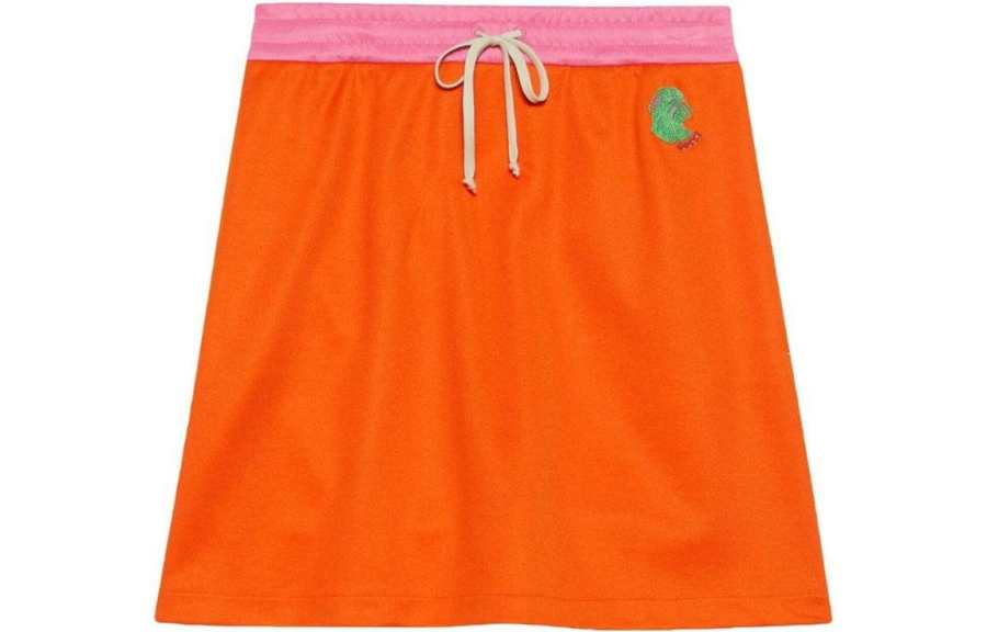 GUCCI 【Previous Season】Lunar New Year drawstring mini skirt