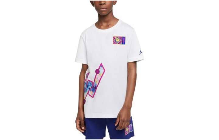 Jordan Jordan Grade School T Shirts Crew Neck Moderate