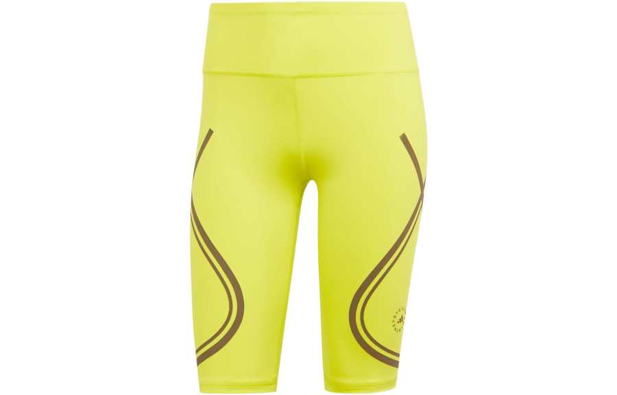 Adidas Adidas X Stella McCartney Sports Shorts Women's Yellow Moderate Tight Pants
