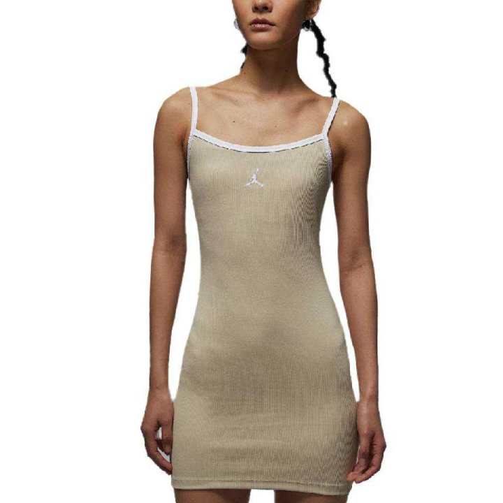 Jordan Jordan Slip Dress Women's Rattan Yellow