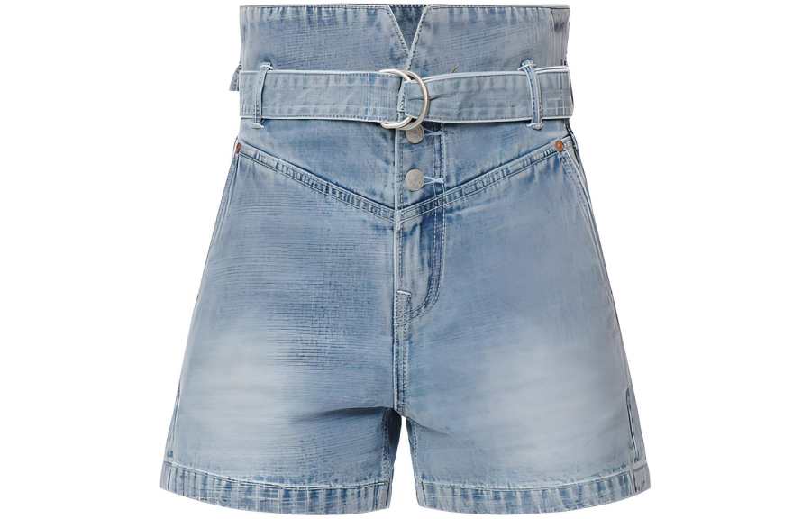 EVISU Denim Shorts Women's Denim Blue
