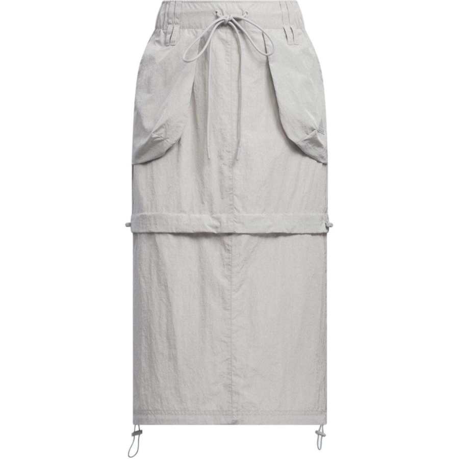 Adidas Adidas FUSTL SKIRT Casual Long Skirt Women's Light Gray