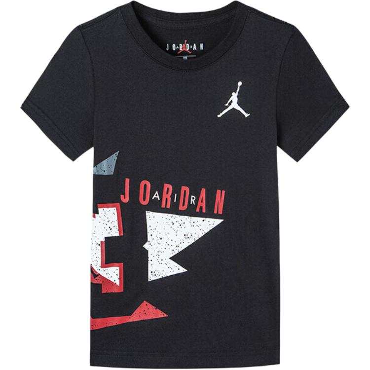 Jordan Jordan T Shirt Jet Black Teenagers