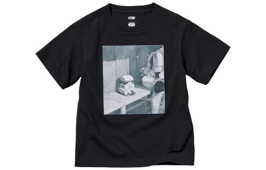 UNIQLO x Disney T Shirt SS23 Black Kids'