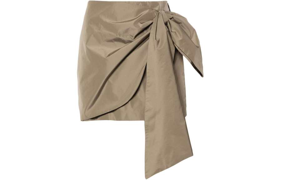 MSGM MSGM Bow-embellished Mini Skirt
