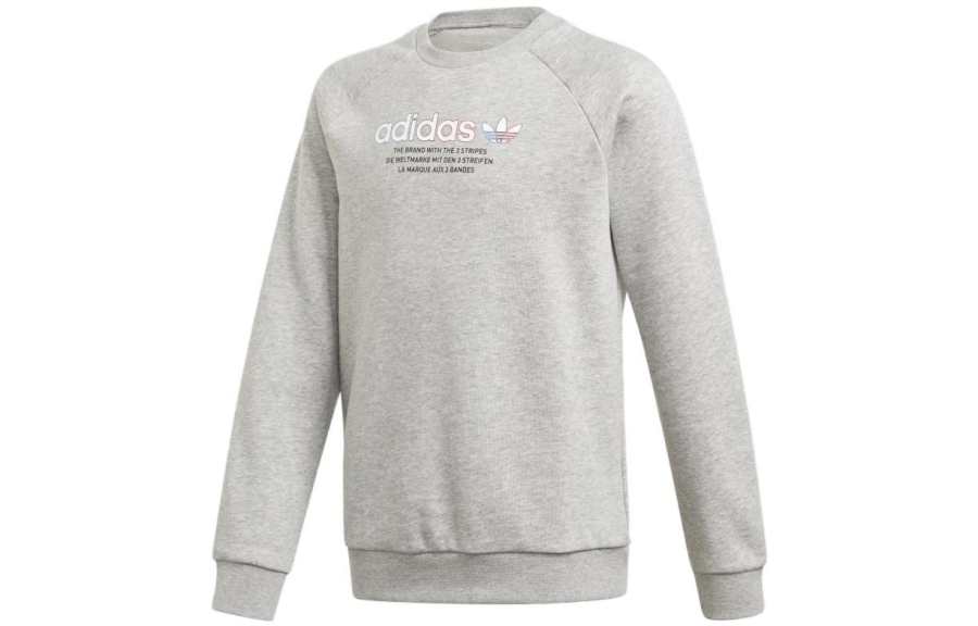 Adidas Originals Kids Sweatshirts Crew Neck Moderate