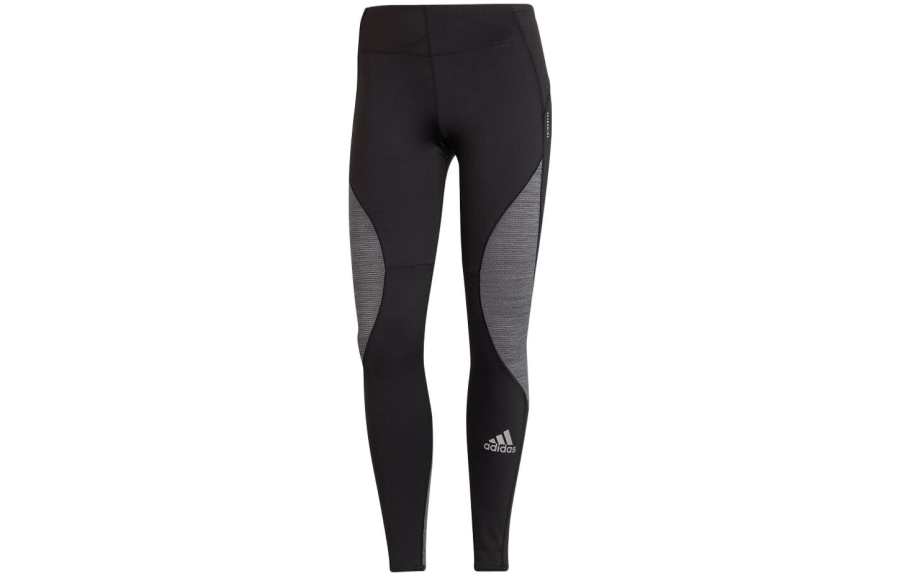 Adidas Adidas Sports Pants Women's Black Gray Color Moderate