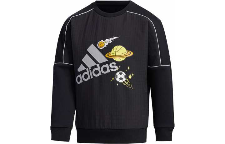 Adidas Adidas Kids Sweatshirts Crew Neck Moderate