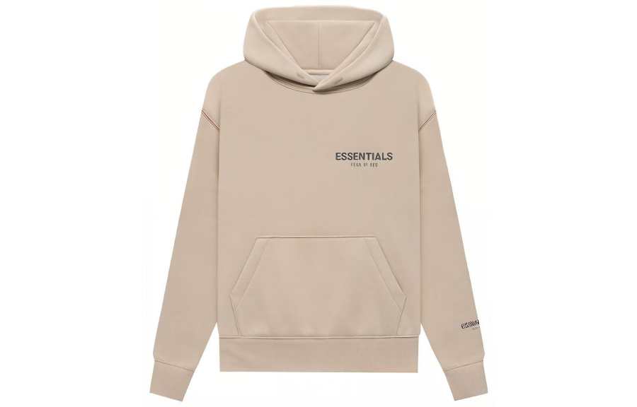 Fear Of God Essentials FW21 Kids Pullover Hoodie String/Tan Sweatshirt Tan Kids'